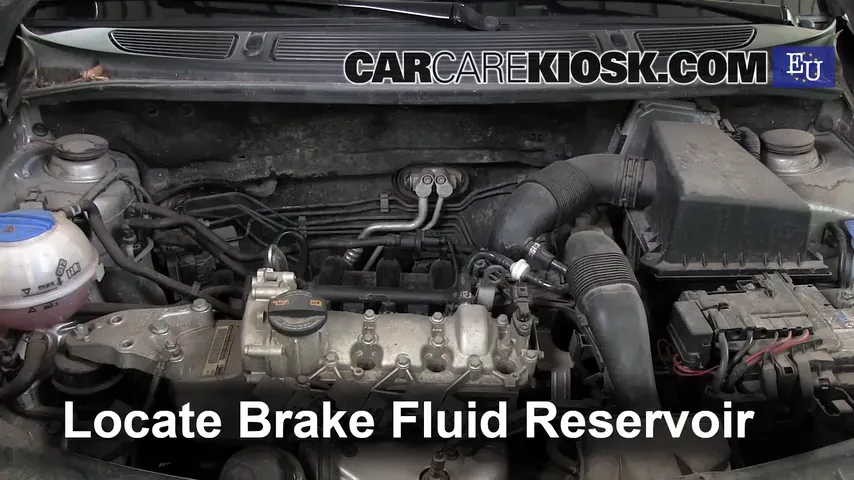 2010 Skoda Fabia S 1.2L 3 Cyl. Brake Fluid Add Fluid